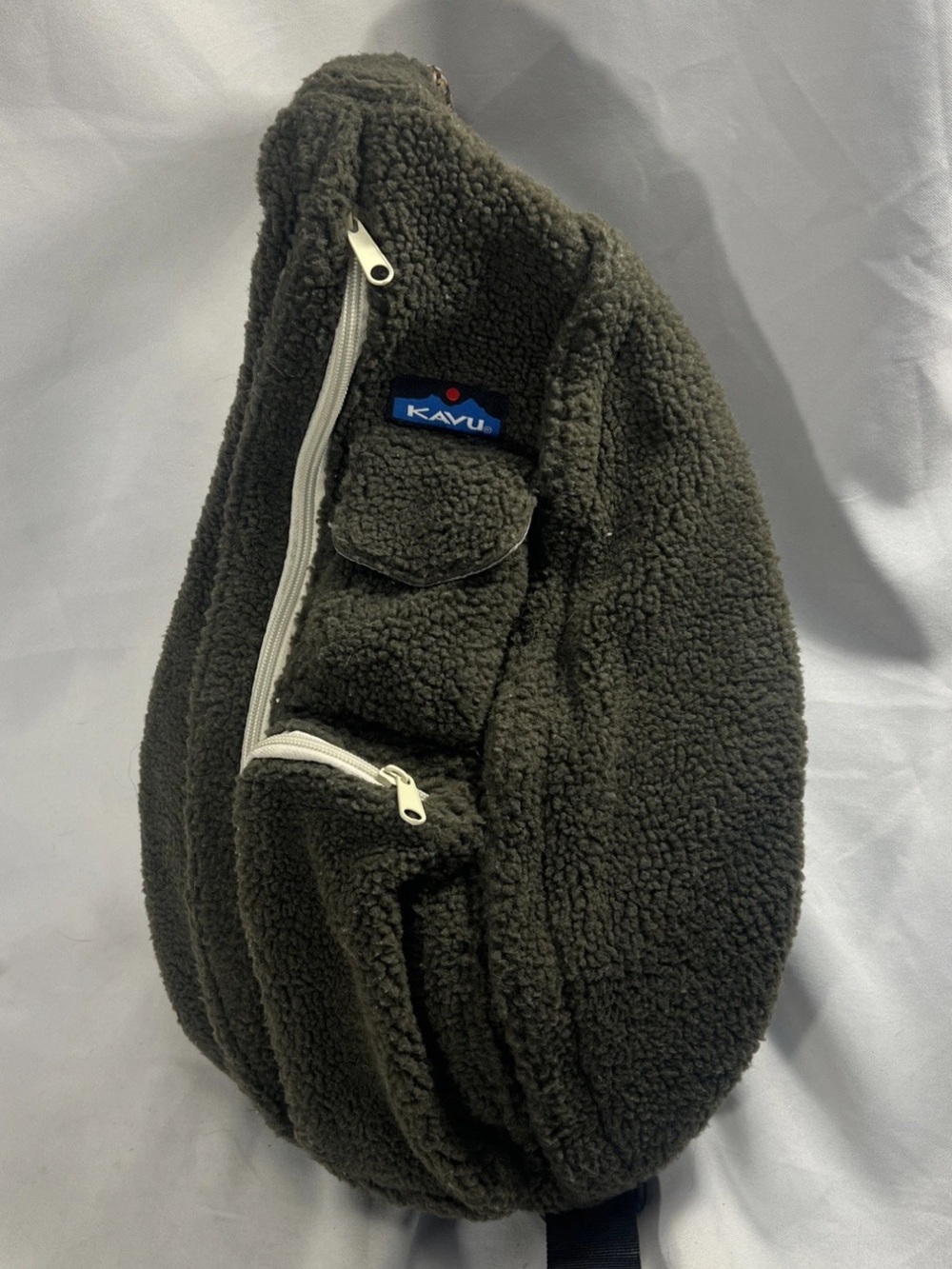 KAVU Fleece Full Size Rope Bag Sling Bag